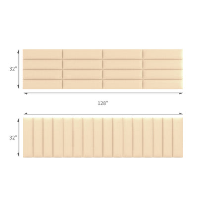 Farmhouse Dream Headboard Queen & King Size - Upholstered Wall Panels