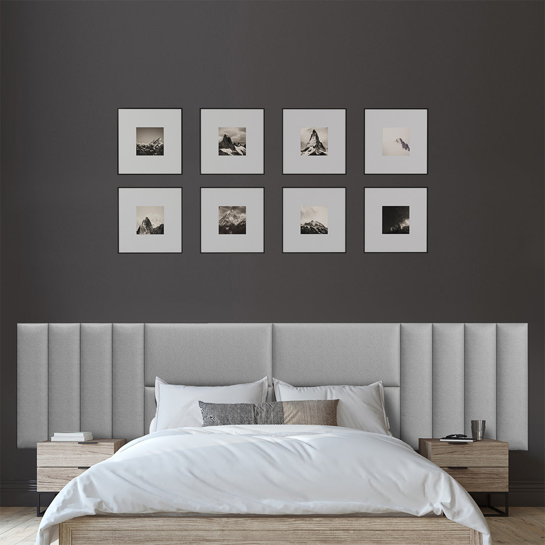 Moonlight Headboard Queen & King Size - Upholstered Wall Panels